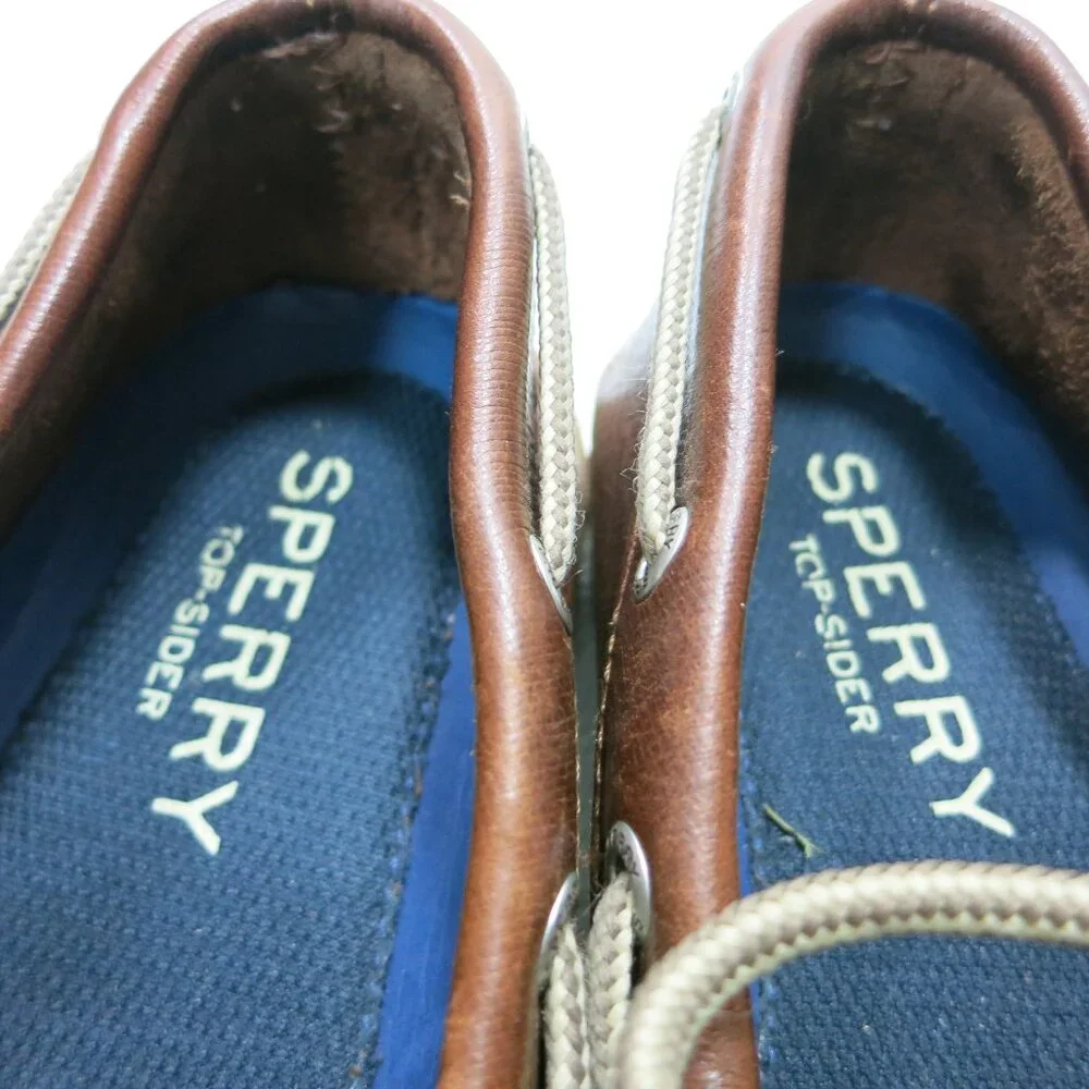 Sperry Top-Sider Nubuck Leather Boat Deck Shoes Men's Footwear Shoe's 10 M